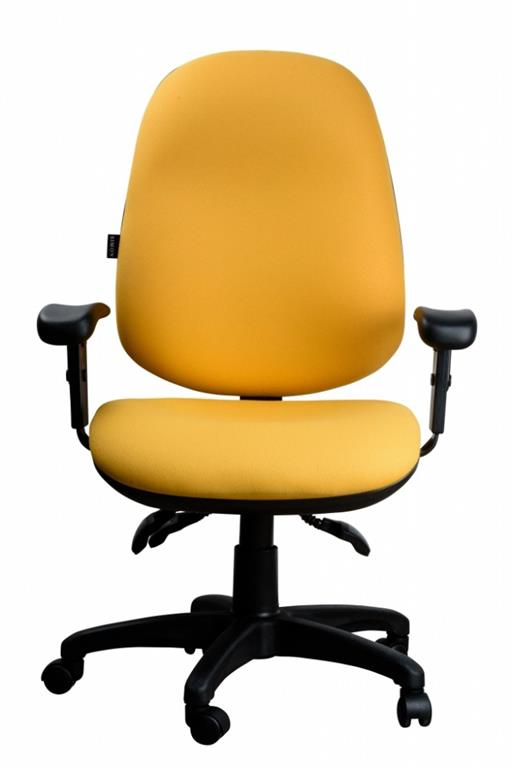 כסא מזכירה ורטיגו 2 עם ידיות מתכווננות