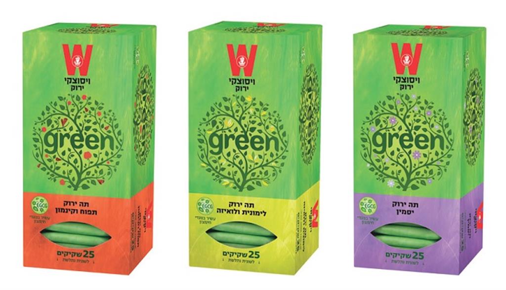תה ירוק ויסוצקי 25 יח – נענע