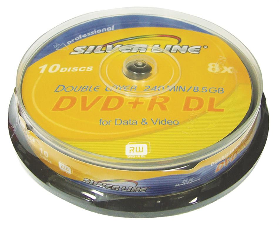 דיסק DOUBLE LAYER DVD 8.5G  1/10