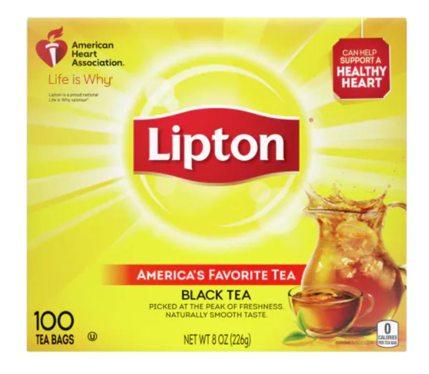 תה ליפטון 100