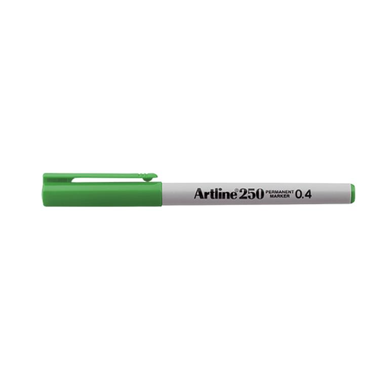 טוש ארטליין 250 דק 0.4  ירוק