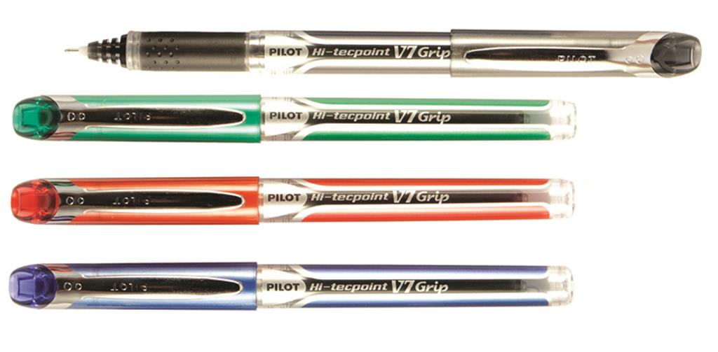עט פיילוט V7 גריפ דגם חדש – כחול