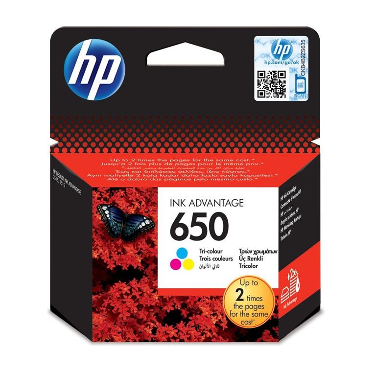 ראש דיו ל HP 2515\2645 צבע 650  מקורי