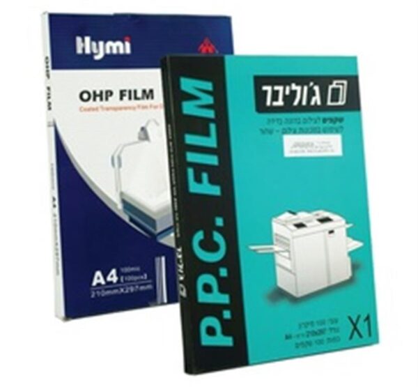 שקף A4 לכריכה / לכתיבה 150מק A4