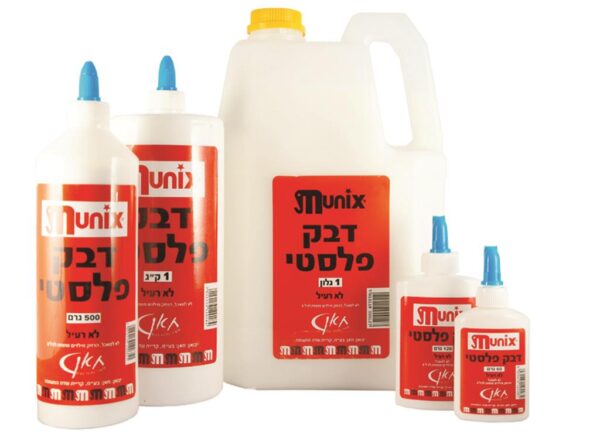 דבק פלסטי לבן 1 קג'