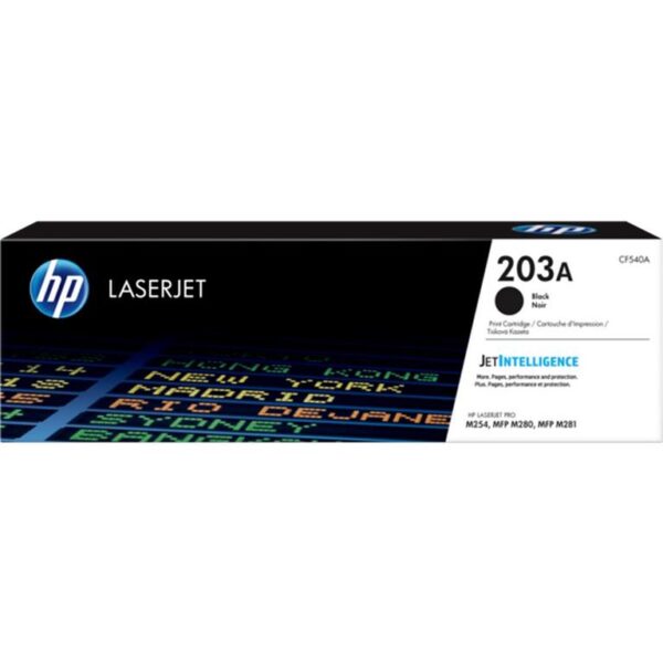 טונר CF 540  ל HP254  שחור(203A) מקורי