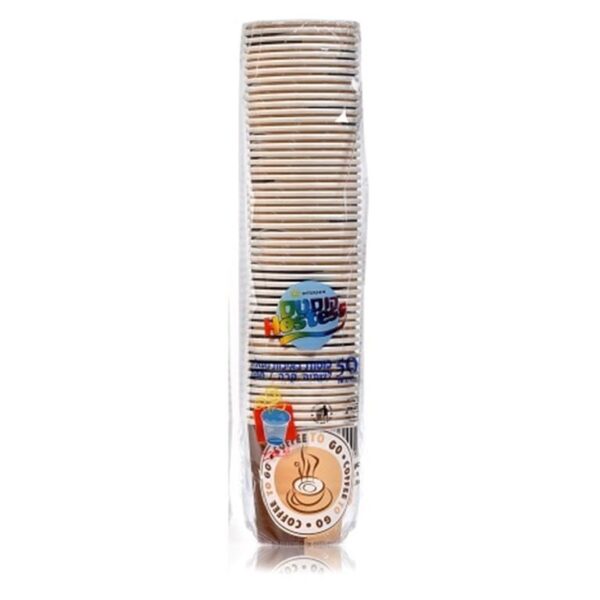 שרוול כוסות 8 OZ לשתייה חמה 50 יחידות +
