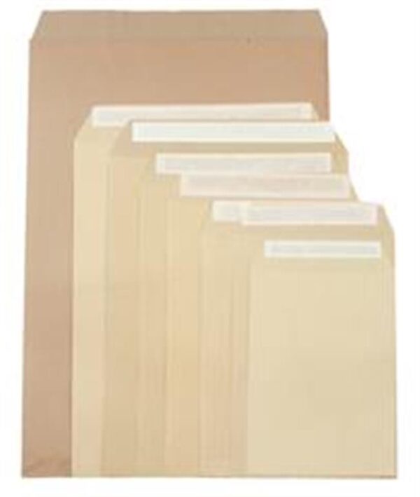 מעטפות 24X30 חומות 100 יח A4