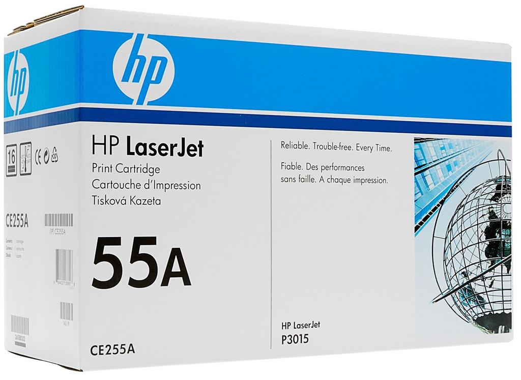 טונר HP CE 255A ל מדפסת 521 מקורי