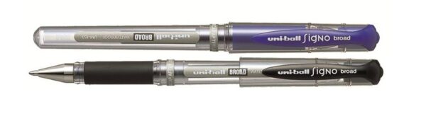 עט יוניבול ג'ל סיגנו UM 153 broad - כחול