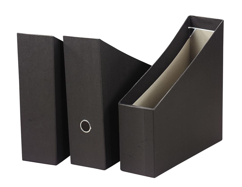 קופסא לקטלוג קרטון שחור