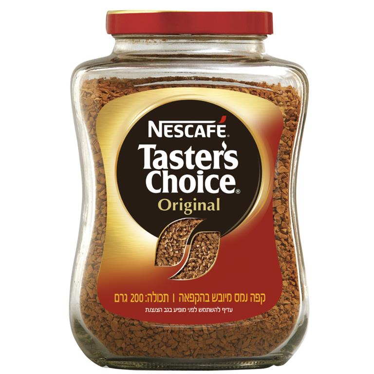 נס קפה טסטר צויס 200 (אדום ) TESTER אוסם