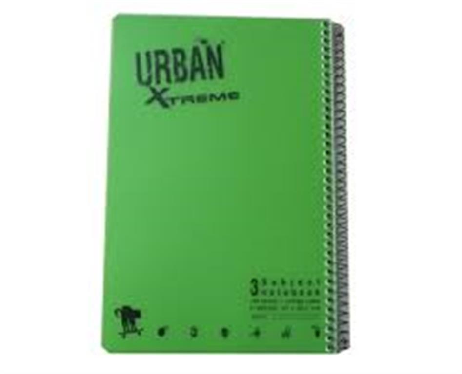 מחברת ספירל 3 נושאים A5  שורה ===