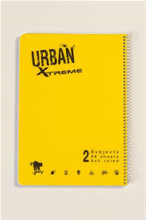 מחברת ספירל 2 נושאים F  PP שורה   ====